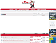 Tablet Screenshot of ehmac.ca
